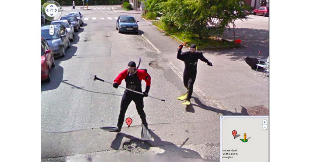 Google Street View Has Accidentally Captured Some Amazing Photos