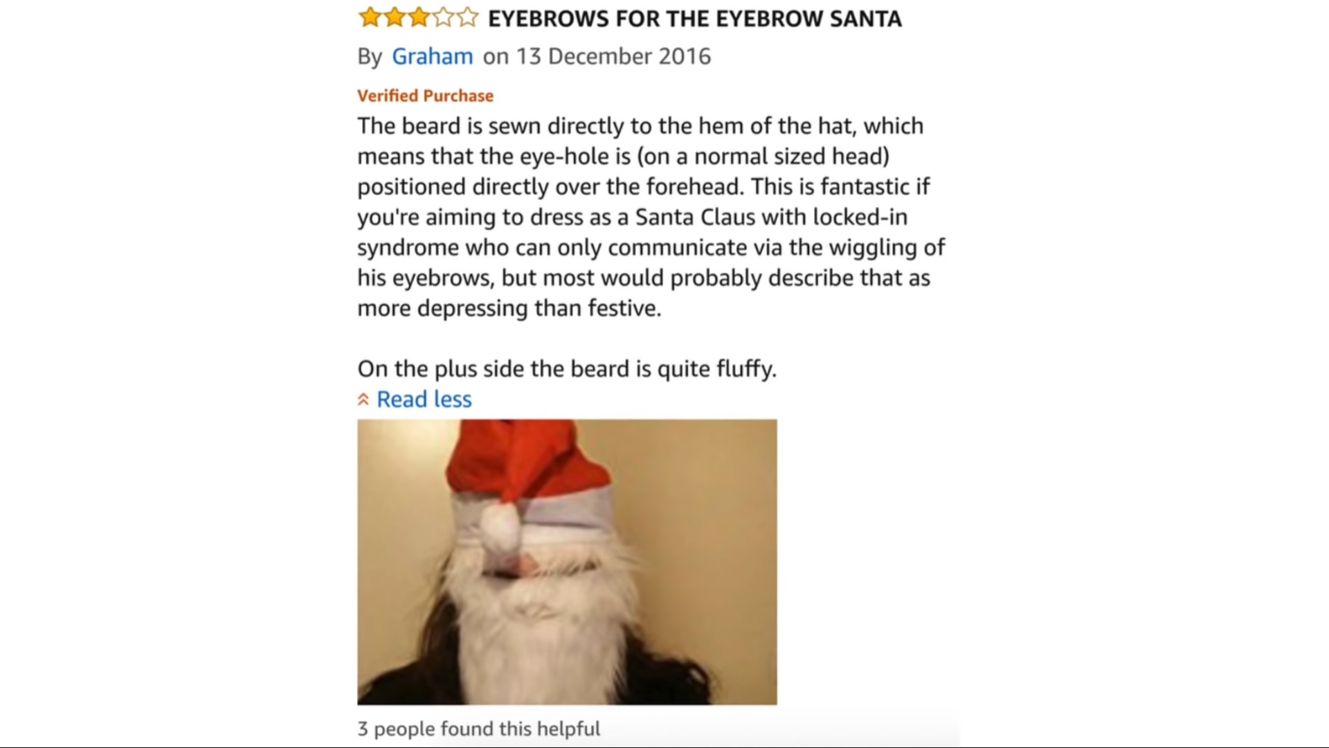 santaeyebrows