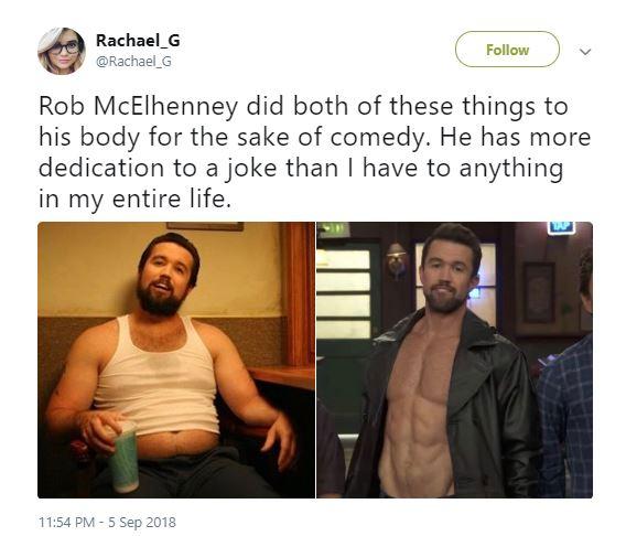 Rob McElhenney Workout Routine and Diet Plan: How He Got Jacked in 7 Months