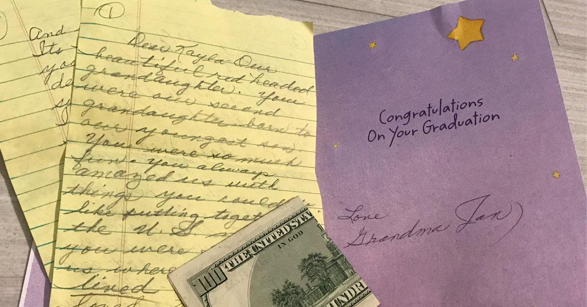 Grandmother Gives Grandson A Gift 14 Years After She Passes Away