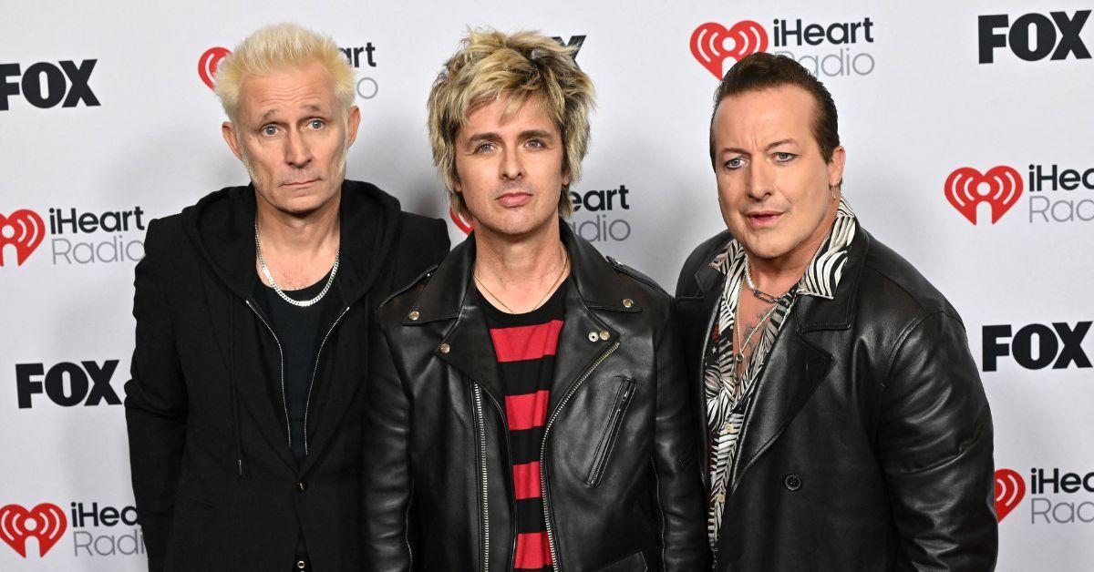 Green Day at the 2025 iHeartRadio Awards. 