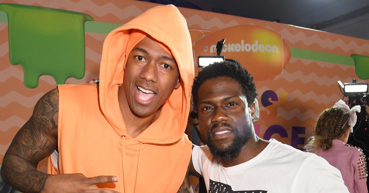 Nick Cannon and Kevin Hart are in a prank war