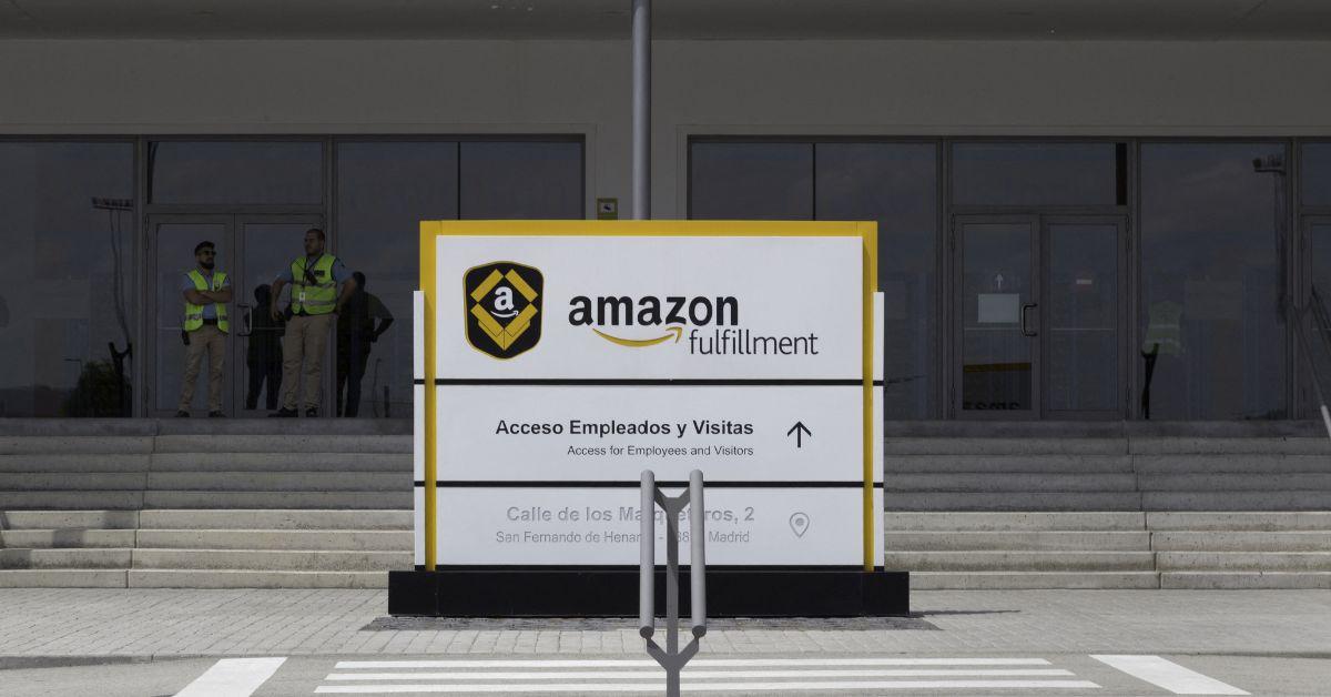 An Amazon Fulfillment facility in Spain. 