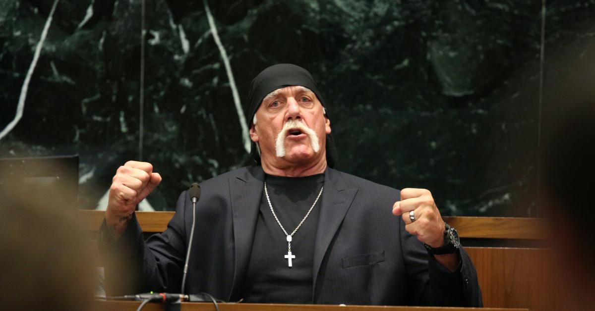 Terry Bollea, aka Hulk Hogan, testifies in the Bollea v. Gawker trial. 