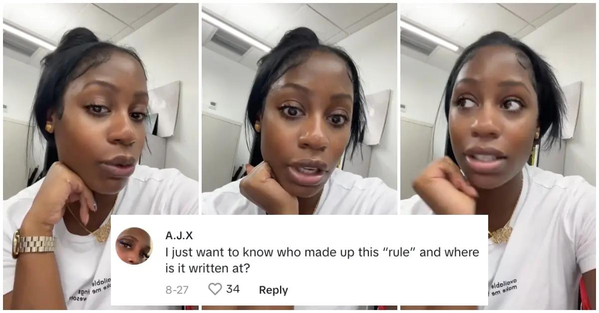 Viral post of woman bashing other women for not wearing makeup when they go out.