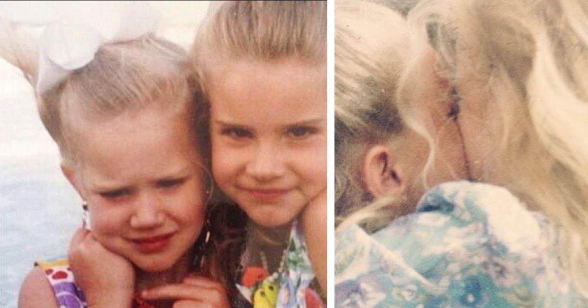 Lana Del Rey with her sister