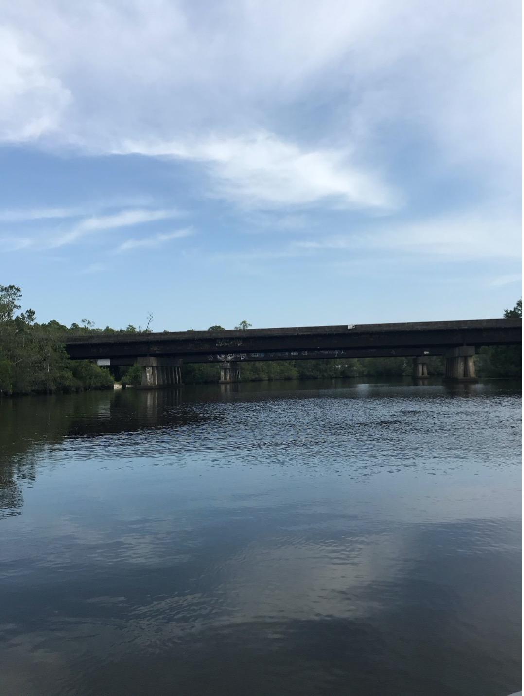 The Dog (Escatawpa) River bridge, where Baby Jane was discovered on December 5, 1982