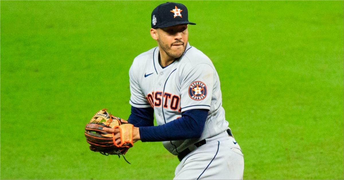 Why did Carlos Correa leave the Astros?