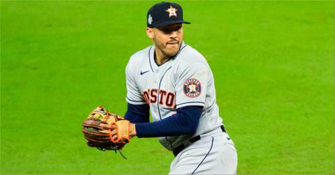 Why did Carlos Correa leave the Astros?
