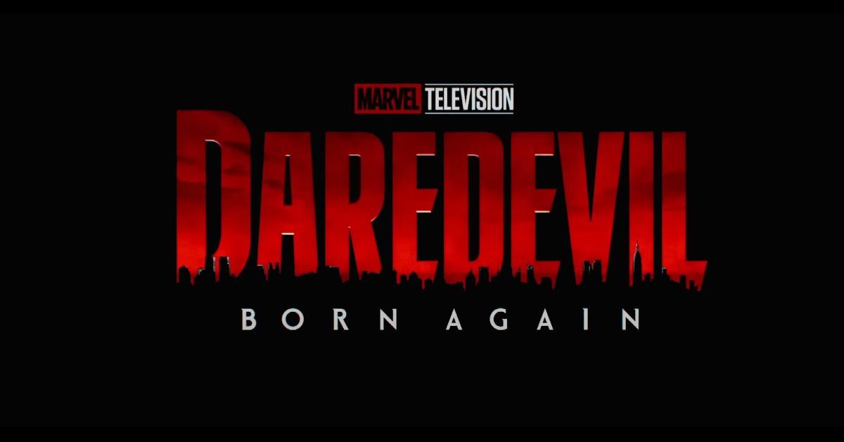 DareDevil Born Again title from Disney Plus