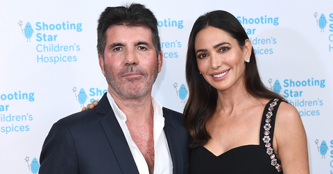 Simon Cowell and Lauren Silverman