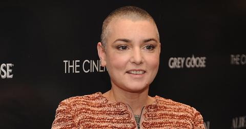 Sinéad O'Connor at the Giorgio Armani & Cinema Society screening of "Albert Nobbs" on Dec. 13, 2011