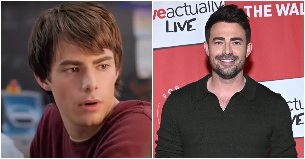 Jonathan Bennett  in 'Mean Girls' vs Jonathan Bennett now