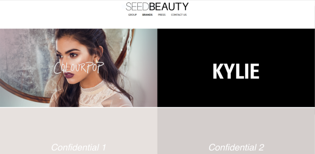 seed beauty kylie colourpop