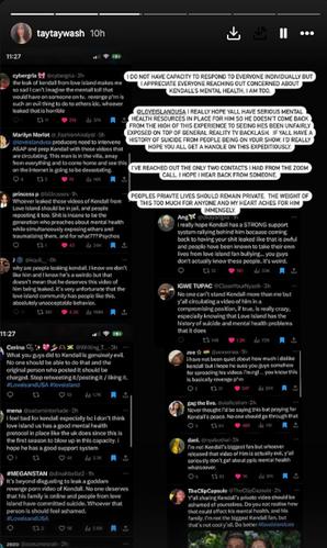 Kendall From Love Island's Sister Responds to Leaked Video