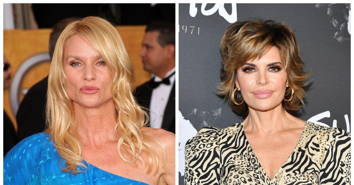 (l-r): Nicollette Sheridan and Lisa Rinna