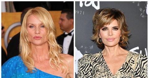 (l-r): Nicollette Sheridan and Lisa Rinna