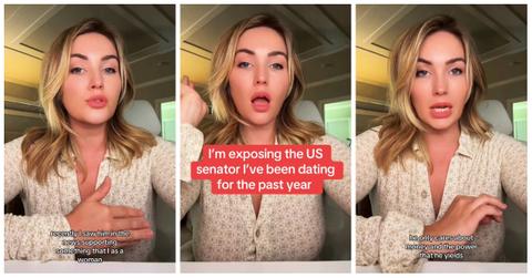 Stephanie Matto discloses her relationship with a U.S. Senator.