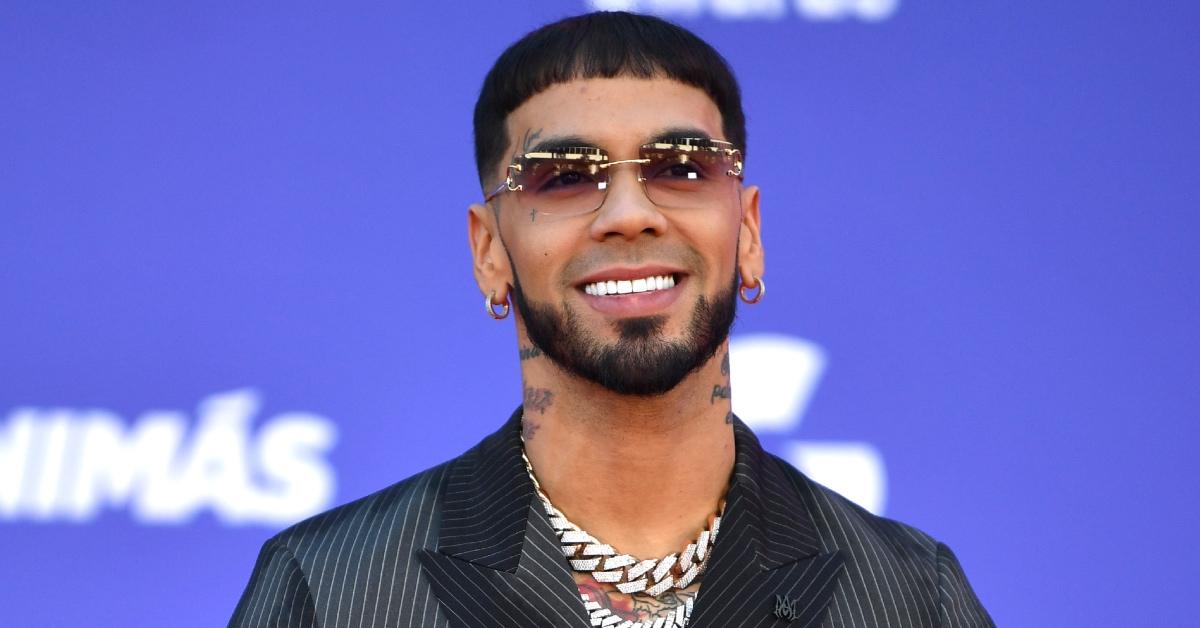 Anuel AA attends the 2023 Latin American Music Awards at MGM Grand Garden Arena.