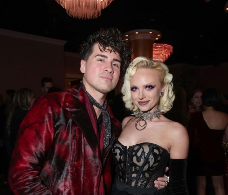 (L-R) Anthony Padilla and Lauren Mychal attend the 2022 YouTube Streamy Awards
