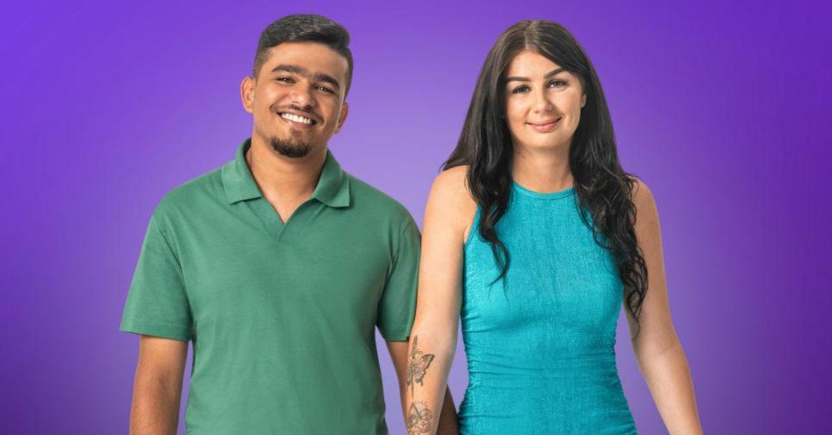 Veah and Sunny pose  for '90 Day Fiancé: Before the 90 Days' Season 7 promo photo