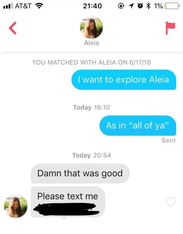 The 50 Funniest Pick-Up Lines on Tinder