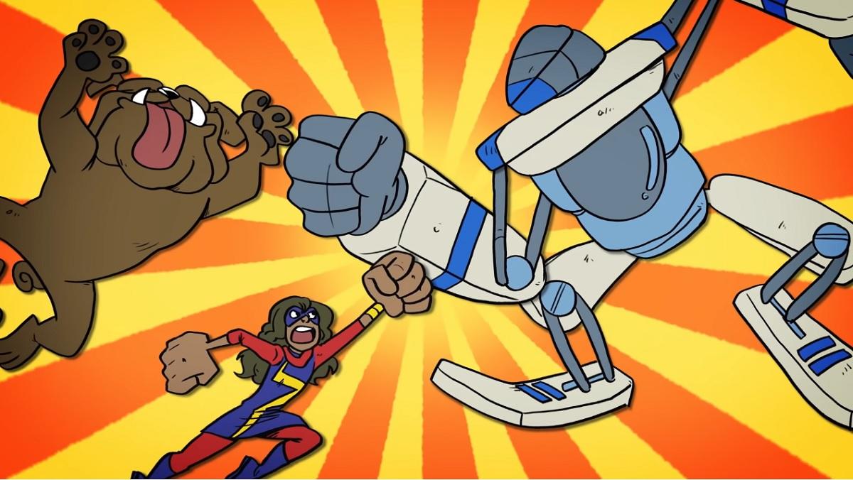 Ms. Marvel and Lockjaw