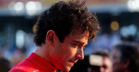 Charles Leclerc of Monaco and Scuderia Ferrari looks on during the F1 Grand Prix of Abu Dhabi at Yas Marina Circuit on Nov. 26, 2023