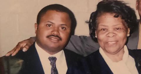 (L-R): Michael Beverly with his mother