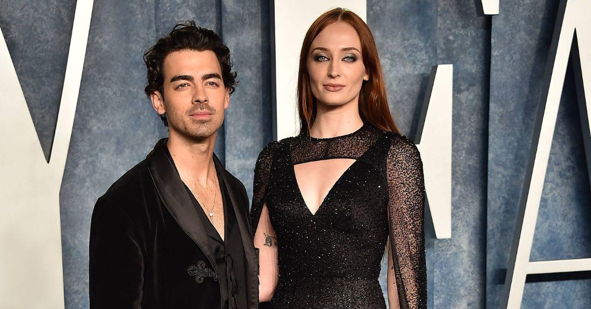 Joe Jonas and Sophie Turner at the 2023 Vanity Fair Oscar Party