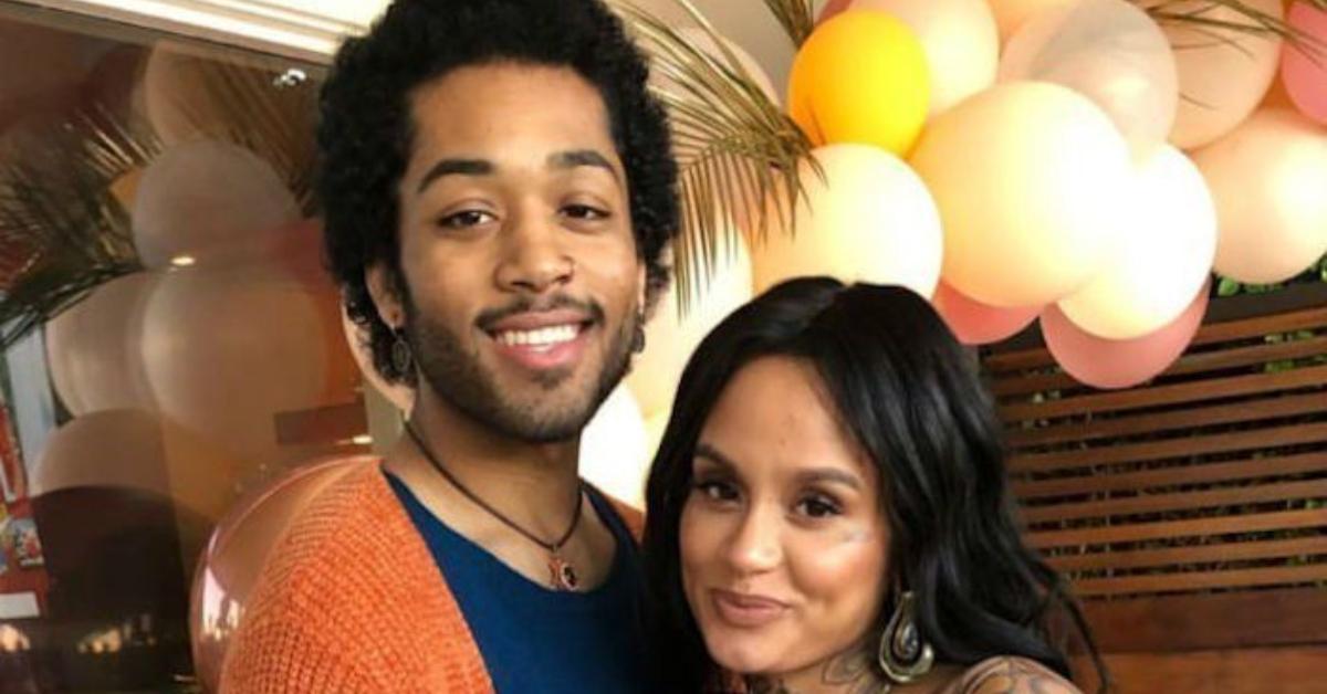 (l-r): Javaughn Young-White and Kehlani together in 2018.