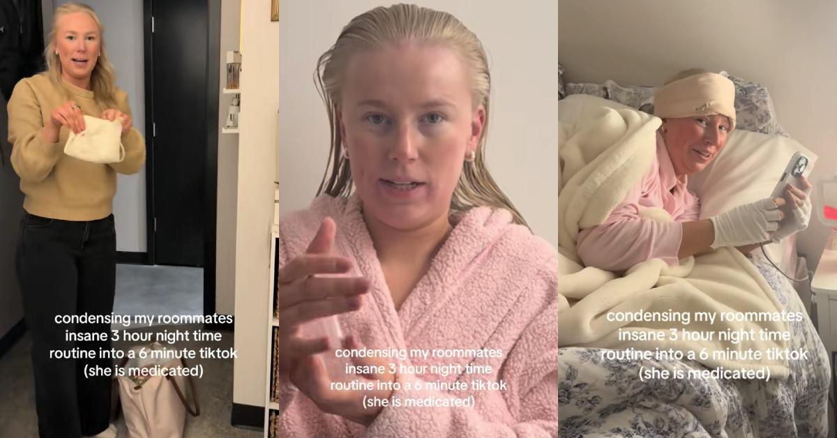 Woman’s Nighttime Routine Takes 3 Hours: Here’s What She Does