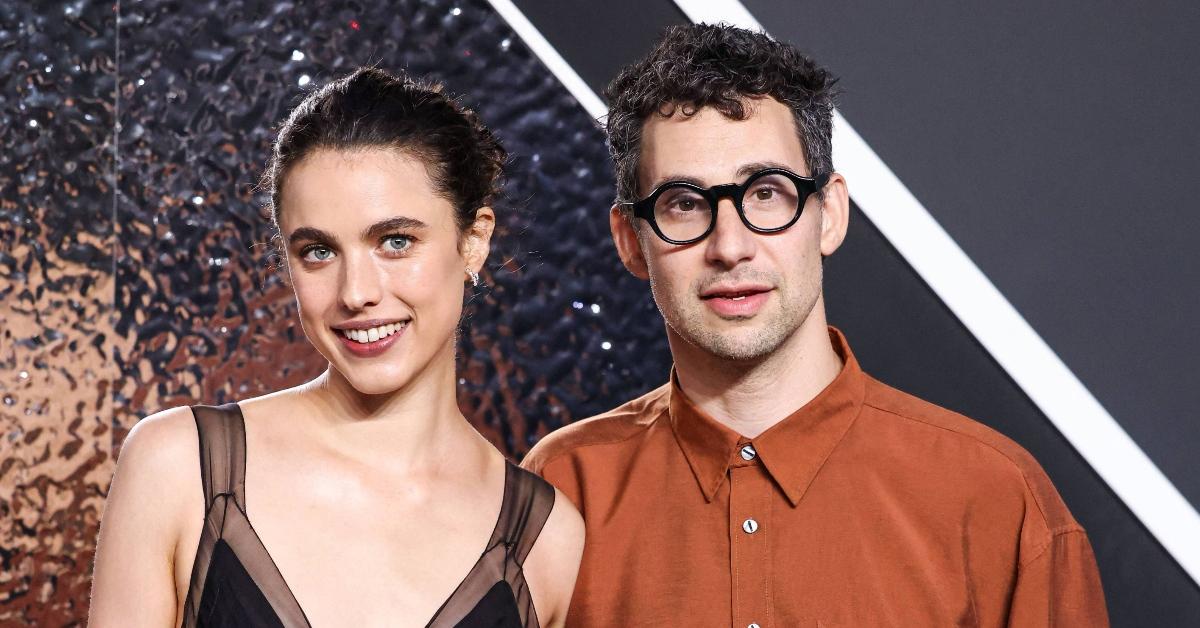 Jack Antonoff and Margaret Qualley attend VMAs