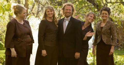 (l-r): Janelle Brown, Christine Brown, Kody Brown, Meri Brown, Robyn Brown 'Sister Wives'