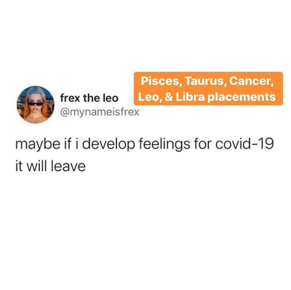 taurus in quarantine memes