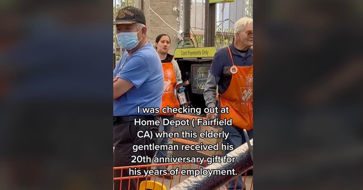 Home Depot Worker Got Candy for 20th Anniversary, TikTok Says