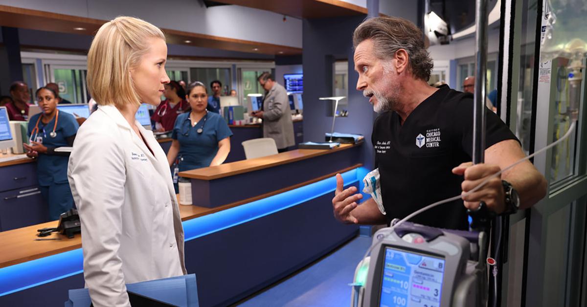 Steven Weber in Season 8 of 'Chicago Med'