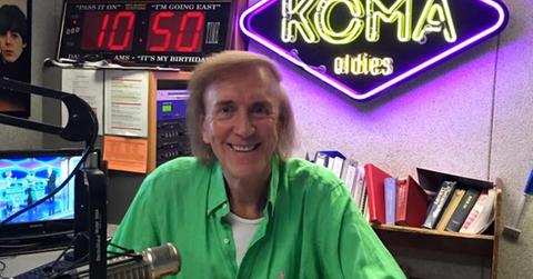 Ronnie Kaye in the KOMA studio