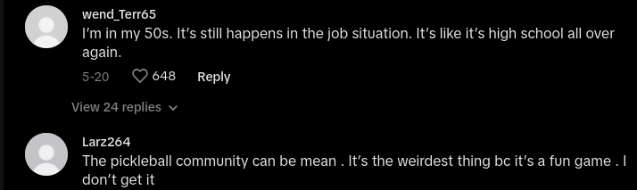 54-Year Old Says She Met "Mean Girls" Her Age at Pickleball - TikTok