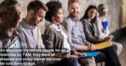 job interview sadistic