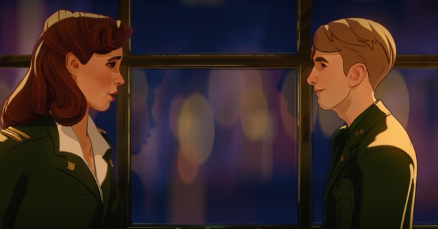 Peggy Carter and Steve Rogers