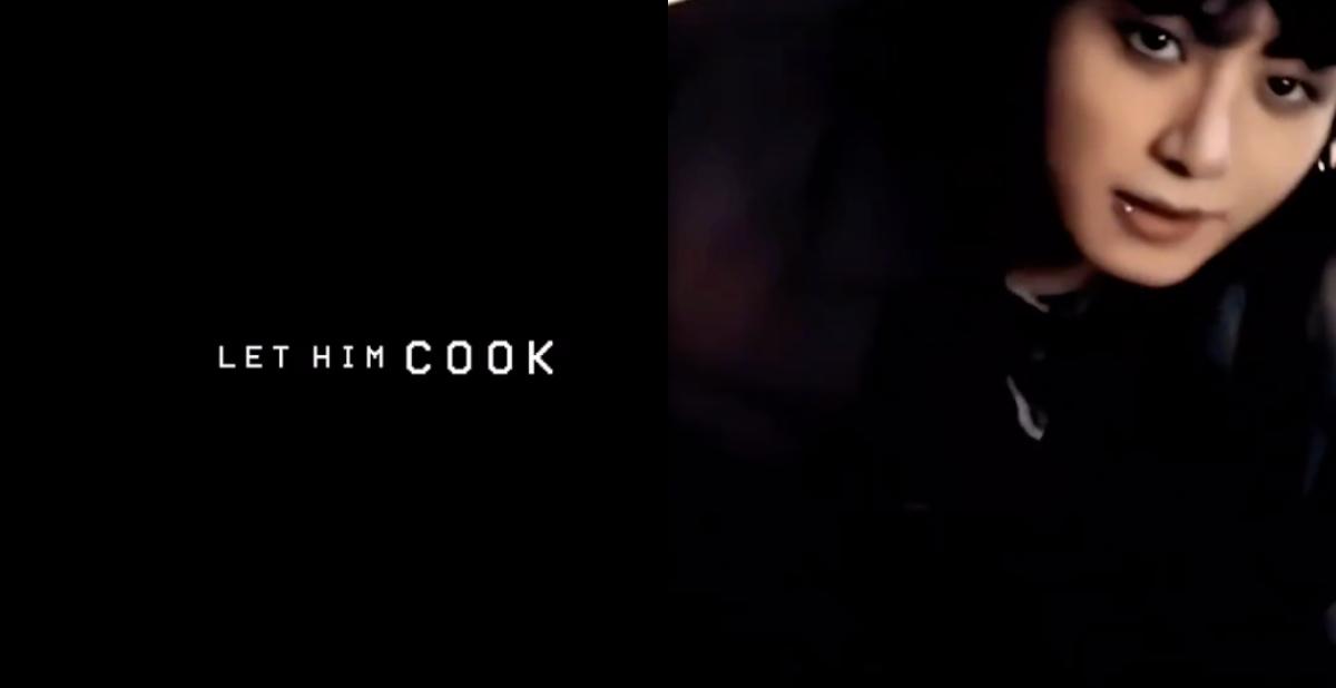 Jungkook cooks - "let him cook" meme