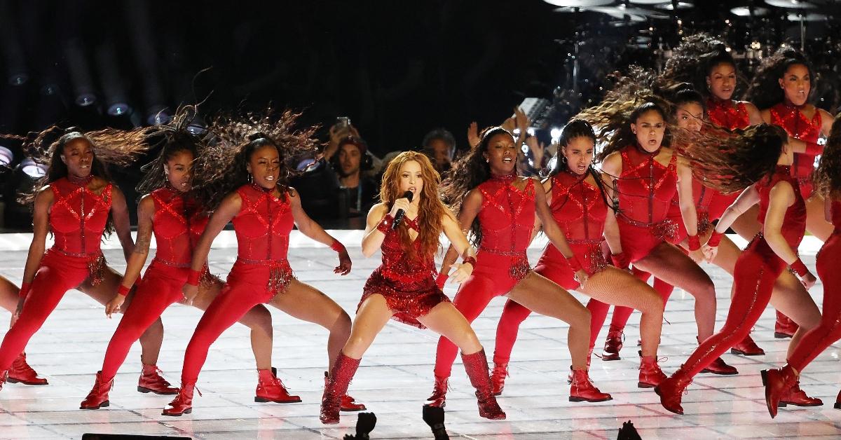 Shakira at the Super Bowl LIV Halftime Show