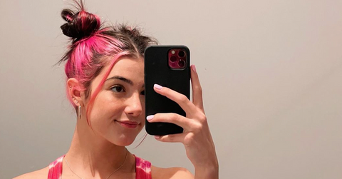 charli damelio new hair