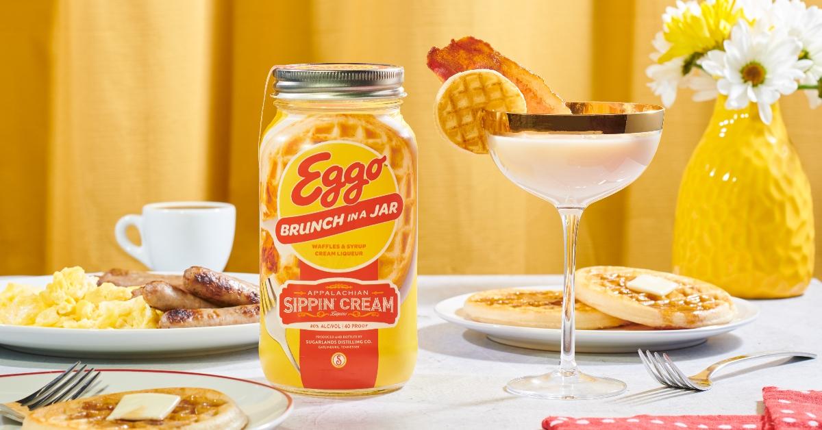 Eggo Brunch in a Jar Sippin' Cream