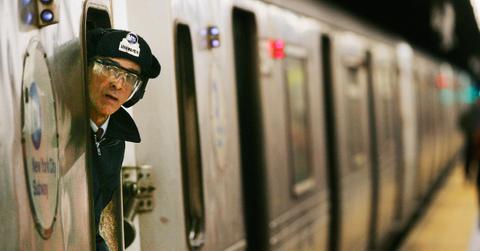 MTA Conductor on Train