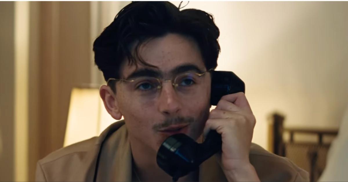 Timothée Chalamet stars in the new film, Marty Supreme.