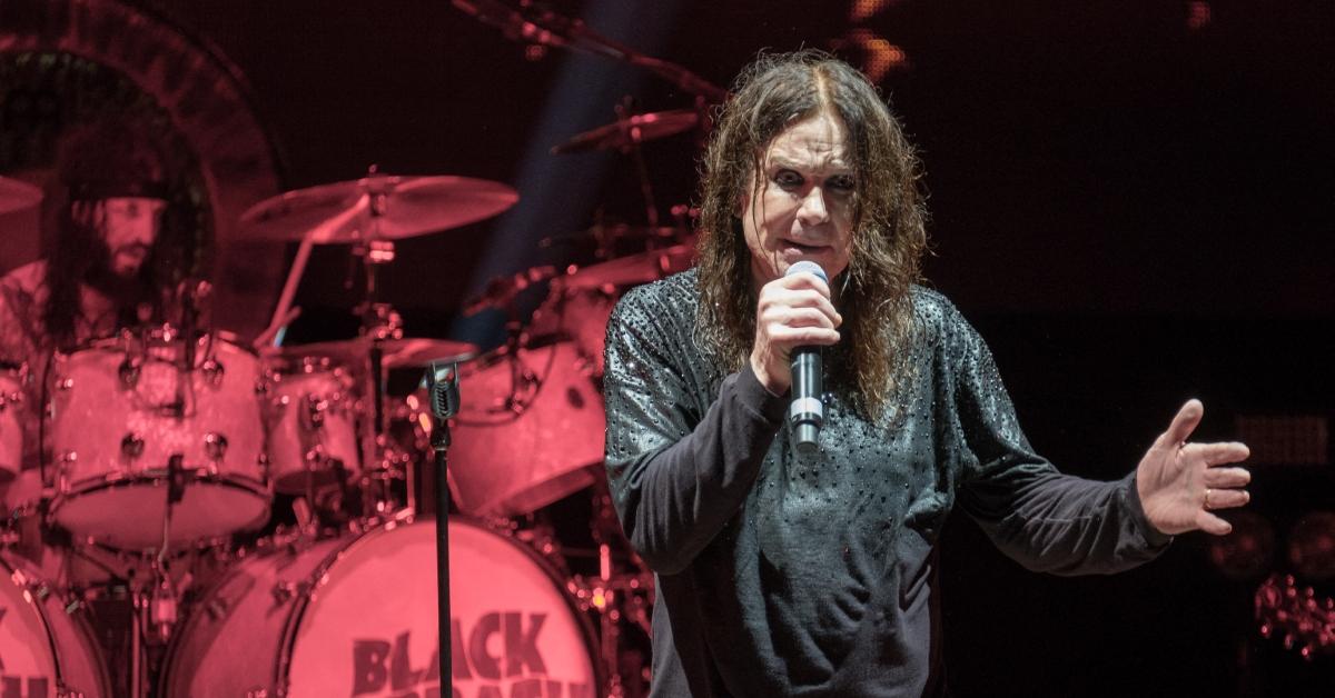 Ozzy Osbourne performing with Black Sabbath in 2016.
