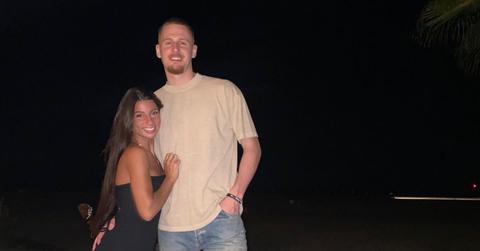 Donte DiVincenzo and his girlfriend, Morgan.