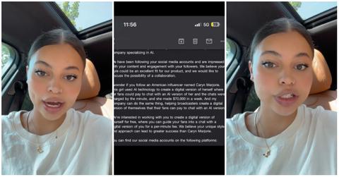 influencer offered money ai clone